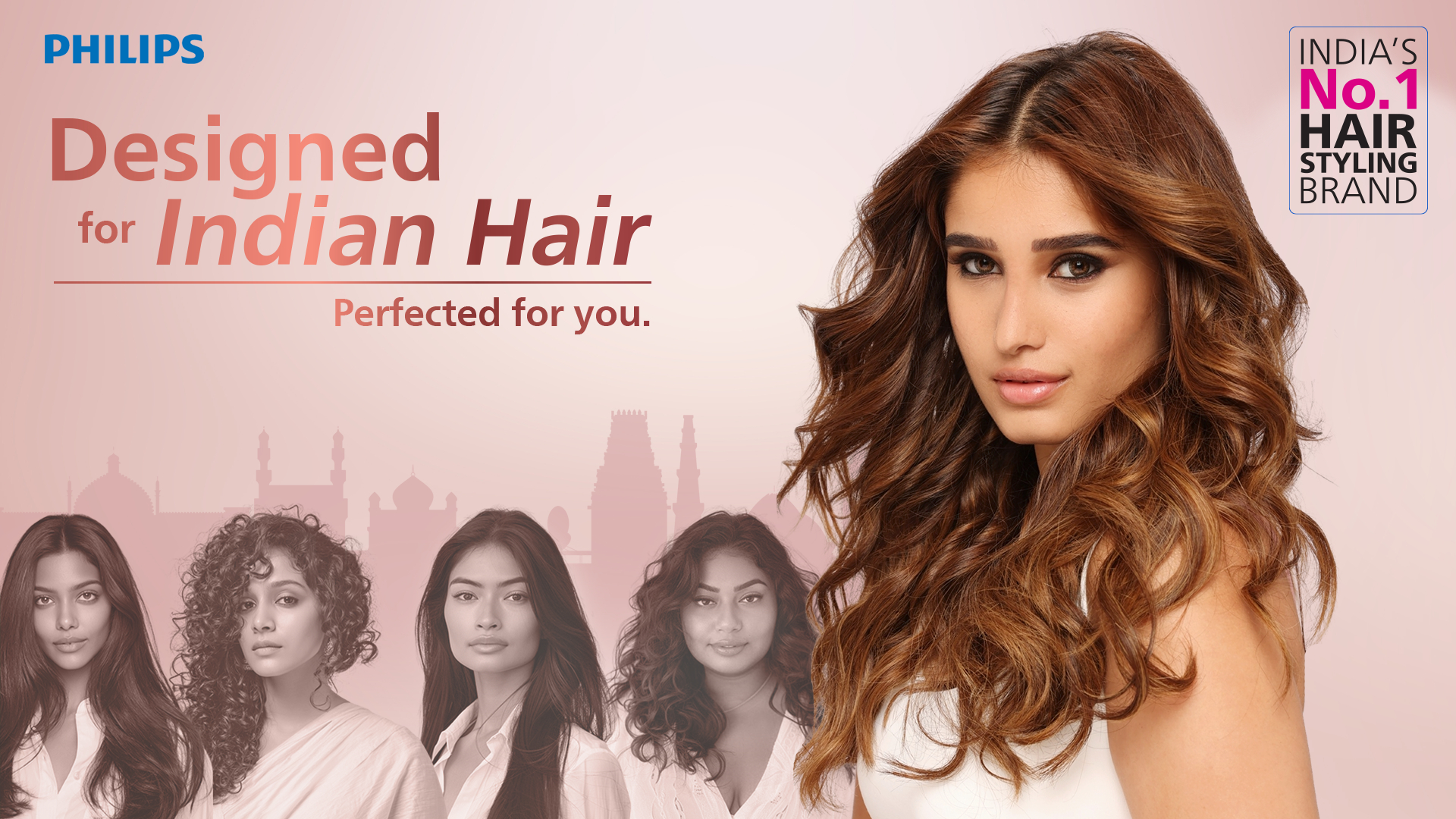 Philips India onboards Rasha Thadani as Brand Ambassador for the Philips hairstyling range